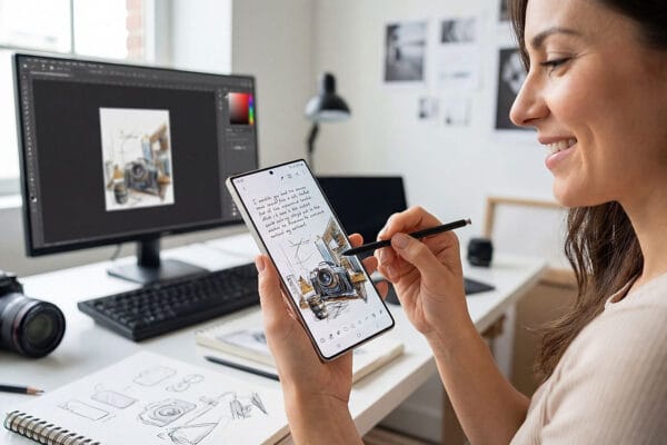 Bikin Gambar Keren Cuma Modal Teks dan Sketsa? Galaxy S25 Series Bisa!